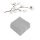 Duschtuch 2er Set 70 x 140 cm Silber