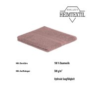 Badetuch 2er Set 100 x 150 cm Rosa
