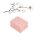 Badetuch 2er Set 100 x 150 cm Rosa