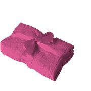 Badvorleger 1 Stück 50 x 80 cm Pink