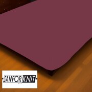 Frottee Spannbettlaken Rundumgummizug Marke Doppelpack 90 x 200 cm Bordeaux
