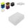 Frottee Spannbettlaken Rundumgummizug Marke Doppelpack 200 x 220 cm Silber