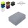 Frottee Spannbettlaken Rundumgummizug Marke Doppelpack 90 x 200 cm Grau