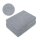 Frottee Spannbettlaken Rundumgummizug Marke Doppelpack 90 x 200 cm Grau