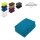 Frottee Spannbettlaken Rundumgummizug Marke Doppelpack 90 x 200 cm Petrol