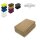 Frottee Spannbettlaken Premium Marke Doppelpack  90 - 100 x 200 cm Sand