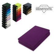 Jersey Spannbettlaken Premium  Marke Doppelpack  180 -...
