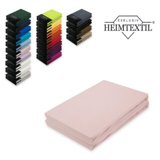 Jersey Spannbettlaken Premium  Marke Doppelpack  180 - 200 x 200 cm Rosa