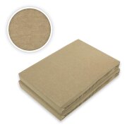 Jersey Spannbettlaken Premium  Marke Doppelpack  180 - 200 x 200 cm Sand