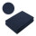 Marke Jersey Spannbettlaken Doppelpack 90 - 100 x 200 cm Navyblau