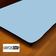 Marke Jersey Spannbettlaken Doppelpack 90 - 100 x 200 cm Hellblau