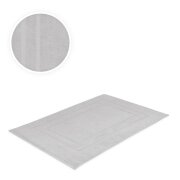 Badvorleger 50 x 80 cm 700g/m²  Silber