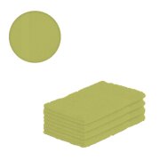 12 x  Gästetuch 500 g/m²  30 x 50 cm Kiwi