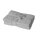 4 x Duschtuch 500 g/m²  70 x 140 cm Silber