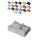 12 x  Gästetuch 500 g/m²  30 x 50 cm Silber
