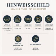 EXKLUSIV HEIMTEXTIL Jersey Spannbettlaken Wohnmobil Heckbett 3er Set Sand, 100% Baumwolle, OEKO-TEX®, 2x 70–85x190–210 cm + 1x 35–50x130–145 cm