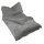 Winter Uni Bettwäsche 2 teilig Cashmere Touch Reißverschluss 135 x200 cm + 80 x80 cm Grau