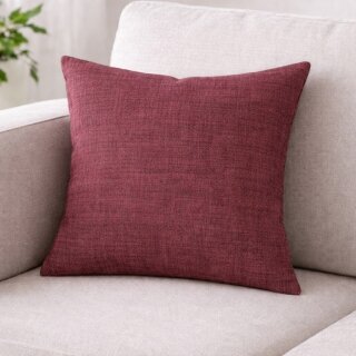 Kissenbezug (4 Stück) braun 40x40 cm