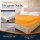 EXKLUSIV HEIMTEXTIL Marke Jersey Spannbettlaken 90-100x200 cm Curry
