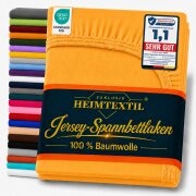 EXKLUSIV HEIMTEXTIL Jersey Spannbettlaken Premium 90 -...