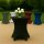 Stehtischhusse für Bistrotisch mit 4 Fußlaschen elastisch Stretch   Ø 80-85x110-120 cm Schwarz (2 Stück)
