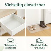 Bodenschutzmatte Transparent PVC Stärke 2 mm Breite 1 m Individuelle Länge Zuschneidbar Bürostuhl Rutschfest Schreibtischunterlage