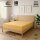 EXKLUSIV HEIMTEXTIL Jersey Spannbettlaken 70 x140 cm Gelb 100% Baumwolle Öko - Tex Zertifiziert Bed-Sheet Bettlaken Spannbetttuch