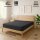 EXKLUSIV HEIMTEXTIL Jersey Spannbettlaken Premium 100 x 200 cm Anthrazit 100% Baumwolle Öko - Tex Zertifiziert Bed-Sheet Bettlaken Spannbetttuch Topper Leinentuch