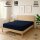 EXKLUSIV HEIMTEXTIL Jersey Spannbettlaken Premium 100 x 200 cm Navyblau 100% Baumwolle Öko - Tex Zertifiziert Bed-Sheet Bettlaken Spannbetttuch Topper Leinentuch