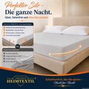 EXKLUSIV HEIMTEXTIL Jersey Spannbettlaken Premium 100 x 200 cm Silber 100% Baumwolle Öko - Tex Zertifiziert Bed-Sheet Bettlaken Spannbetttuch Topper Leinentuch