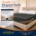 EXKLUSIV HEIMTEXTIL Jersey Spannbettlaken Premium 100 x 200 cm Silber 100% Baumwolle Öko - Tex Zertifiziert Bed-Sheet Bettlaken Spannbetttuch Topper Leinentuch