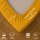 EXKLUSIV HEIMTEXTIL Jersey Spannbettlaken Premium 100 x 200 cm Curry 100% Baumwolle Öko - Tex Zertifiziert Bed-Sheet Bettlaken Spannbetttuch Topper Leinentuch