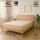 EXKLUSIV HEIMTEXTIL Jersey Spannbettlaken Premium 160 x 200 cm Naturweiss 100% Baumwolle Öko - Tex Zertifiziert Bed-Sheet Bettlaken Spannbetttuch Topper Leinentuch