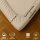 EXKLUSIV HEIMTEXTIL Jersey Spannbettlaken Premium 160 x 200 cm Naturweiss 100% Baumwolle Öko - Tex Zertifiziert Bed-Sheet Bettlaken Spannbetttuch Topper Leinentuch