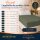 EXKLUSIV HEIMTEXTIL Jersey Spannbettlaken Deluxe 140 x 200 cm Dunkelgrün 160 GSM, 100% Baumwolle Öko - Tex Zertifiziert Bed-Sheet Bettlaken Spannbetttuch Topper Leinentuch