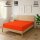 EXKLUSIV HEIMTEXTIL Jersey Spannbettlaken 60 x 120 cm Rot 100% Baumwolle Öko - Tex Zertifiziert Bed-Sheet Bettlaken Spannbetttuch