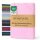 EXKLUSIV HEIMTEXTIL Jersey Spannbettlaken 90 x 200 cm Rosa 100% Baumwolle Öko - Tex Zertifiziert Bed-Sheet Bettlaken Spannbetttuch