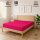 EXKLUSIV HEIMTEXTIL Jersey Spannbettlaken 180 x 200 cm Pink 100% Baumwolle Öko - Tex Zertifiziert Bed-Sheet Bettlaken Spannbetttuch