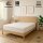 EXKLUSIV HEIMTEXTIL Jersey Spannbettlaken 180 x 200 cm Weiss 100% Baumwolle Öko - Tex Zertifiziert Bed-Sheet Bettlaken Spannbetttuch