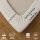 EXKLUSIV HEIMTEXTIL Jersey Spannbettlaken 180 x 200 cm Weiss 100% Baumwolle Öko - Tex Zertifiziert Bed-Sheet Bettlaken Spannbetttuch
