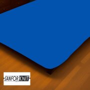 Jersey Spannbettlaken 90 - 100 x 200 cm Royalblau
