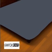 Marke Jersey Spannbettlaken 90 - 100 x 200 cm Anthrazit