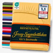 EXKLUSIV HEIMTEXTIL Marke Jersey Spannbettlaken 90 - 100...