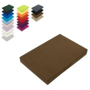 EXKLUSIV HEIMTEXTIL Jersey Spannbettlaken 120 x 200 cm...