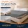 EXKLUSIV HEIMTEXTIL Jersey Spannbettlaken 120 x 200 cm Anthrazit
