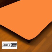 EXKLUSIV HEIMTEXTIL Jersey Spannbettlaken 120 x 200 cm Terrakotta 100% Baumwolle Öko - Tex Zertifiziert Bed-Sheet Bettlaken Spannbetttuch