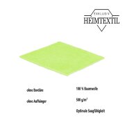 12 x Seiftuch 500 g/m²  30 x 30 cm Apfelgrün