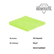 4 x Handtuch 500 g/m²  50 x 100 cm Apfelgrün