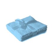 12 x Seiftuch 500 g/m²  30 x 30 cm Hellblau