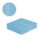 4 x Duschtuch 500 g/m²  70 x 140 cm Hellblau